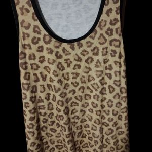 Cheetah bathing suit cover